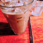 トムズカフェ - アイスコーヒー(￥500)
氷たくさんでひんやりしてます。