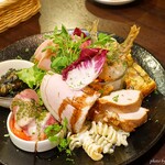 BISTRO&BAR Utage - 2020年6月　前菜盛り合わせ　この種類とボリュームでここより安いところあるかな～