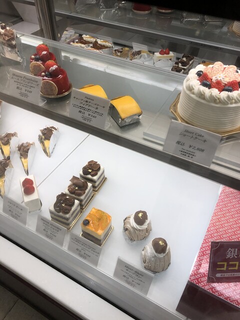 キャンティ 松屋銀座店 銀座一丁目 ケーキ 食べログ