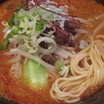 小四川居酒屋 - 担々麺と小麻婆丼のセット 1000円