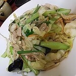 佳華 - 鶏肉焼きそば（塩味）セット