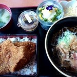 Mokumokutei - かつ丼セット980円