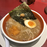 丸源ラーメン - 肉そばつけ麺　つけダレ