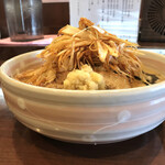 麺屋 おざわ - 生姜付みそらーめん（辛ねぎ）＠1,050円