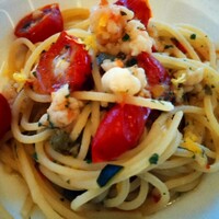 オールデイダイニング オアシスガーデン - 海老の ビスク風味ペペロンチーノみたいに 言っていたような ・・・