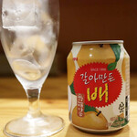 韓国食堂 入ル ゴショミナミ - すりおろし梨
