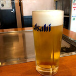 おきらくや - 生ビール