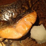あか豆 - 秋鮭塩焼き