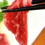 柚子商店 - 熊本直送　馬刺し　上赤身