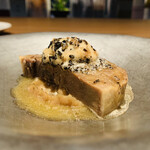 ラ カンロ - ⑦【牛タン、鮑、トリュフ】
      ★ A：黒毛和牛タン煮込、仏産栗ペースト、トリュフバターのせ