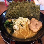 Menyaninomiya - 豚骨ラーメン(大盛 海苔)