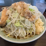 かじろうramen7 - ラーメン小、野菜＆あぶら＆にんにく