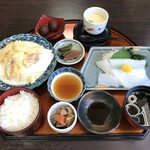 きらく - 朝どれイカ膳、いただきま〜す