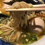 麺ハウス こもれ美 - 塩らーめんの麺