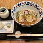 なにわ翁 - 冷製かきそば