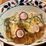 なにわ翁 - 冷製かきそばアップ