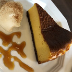喫茶タチバナ - かぼちゃのチーズケーキ　500円