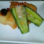 翠苑 - キムチ盛り合わせ