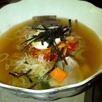 翠苑 - 〆の冷麺