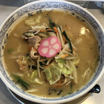 ラーメン工房 くろべぇ - 市貝ちゃんぽん　800円