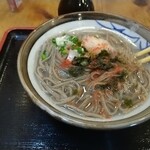 上田そば店 - 釜揚げ+七味