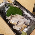 魚北水産 - あわび刺 500円