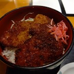 庄や - 【2020.9.16(水)】週替わりワンコイン丼(ソースヒレカツ丼)500円のソースヒレカツ丼
