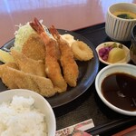 Kinkabu - ミックスフライ定食