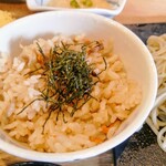 手打ちそば こころ - 鶏五目ご飯、薄味で旨いの