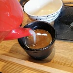 手打ちそば こころ - 蕎麦湯トロ〜リタイプ、つゆも甘過ぎず旨い