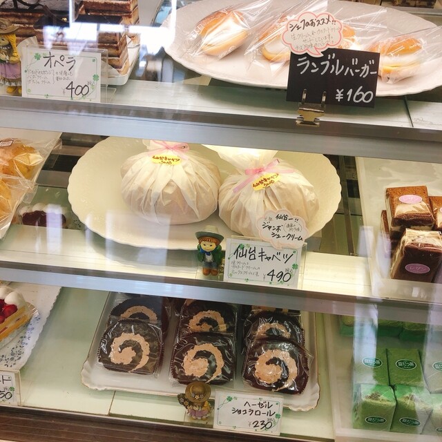 らんぶる 洋菓子店 黒松 ケーキ 食べログ