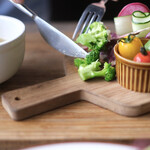 ​冬のRK GARDEN - 季節の高原野菜とプチトマトの自家製ヴィーガンキシュ