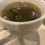 焼肉 弘城 - セルフのスープ
