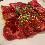 焼肉 弘城 - ザブトンカルビ大盛り