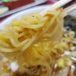 浅草食堂支店 - ワンタンメンの麺