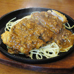 Easy Diner7026 - 2012.06 ｽﾊﾟｹﾞｯﾃｨｰｶﾂｶﾚｰ麺小盛り(880円-50円)