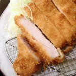 すゞ家 - カツ切り口