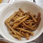 赤坂味一 - 別盛りのメンマ