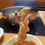 牛しゃぶ牛すき食べ放題 但馬屋 - 鶏ももリフトアップ