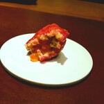 ラ カンロ - 中から新イクラがこぼれ出てきました