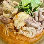 本町製麺所 本店 - 温玉天