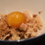 焼鳥  吉祥 - 名古屋コーチン鶏そぼろ炊き込み御飯