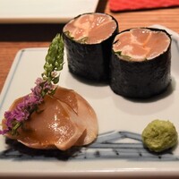 焼鳥  吉祥 - 淡海地鶏のたたきと吉祥風とりわさ