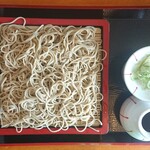 そば処 丞 - 細い十割もりそば(限定) ¥700