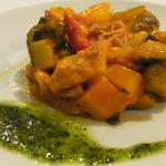 トラットリア 29 - 【‘12.6肉の日イベント】「トリッパ入り夏野菜のカポナータ」：トリッパはたっぷり入った野菜の旨みでプルン♪