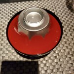 展望レストラン 芙蓉 - 椀盛（蓋が富士山）