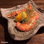 Hino Yama - 赤足海老の塩焼