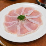 山田屋 - 2012.6 なんちゃってエンガワ（700円）豚のガツです