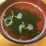 いわぬま蓑寿司 - 海苔汁