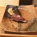 鮨 福原 - 鰹のワラ焼き